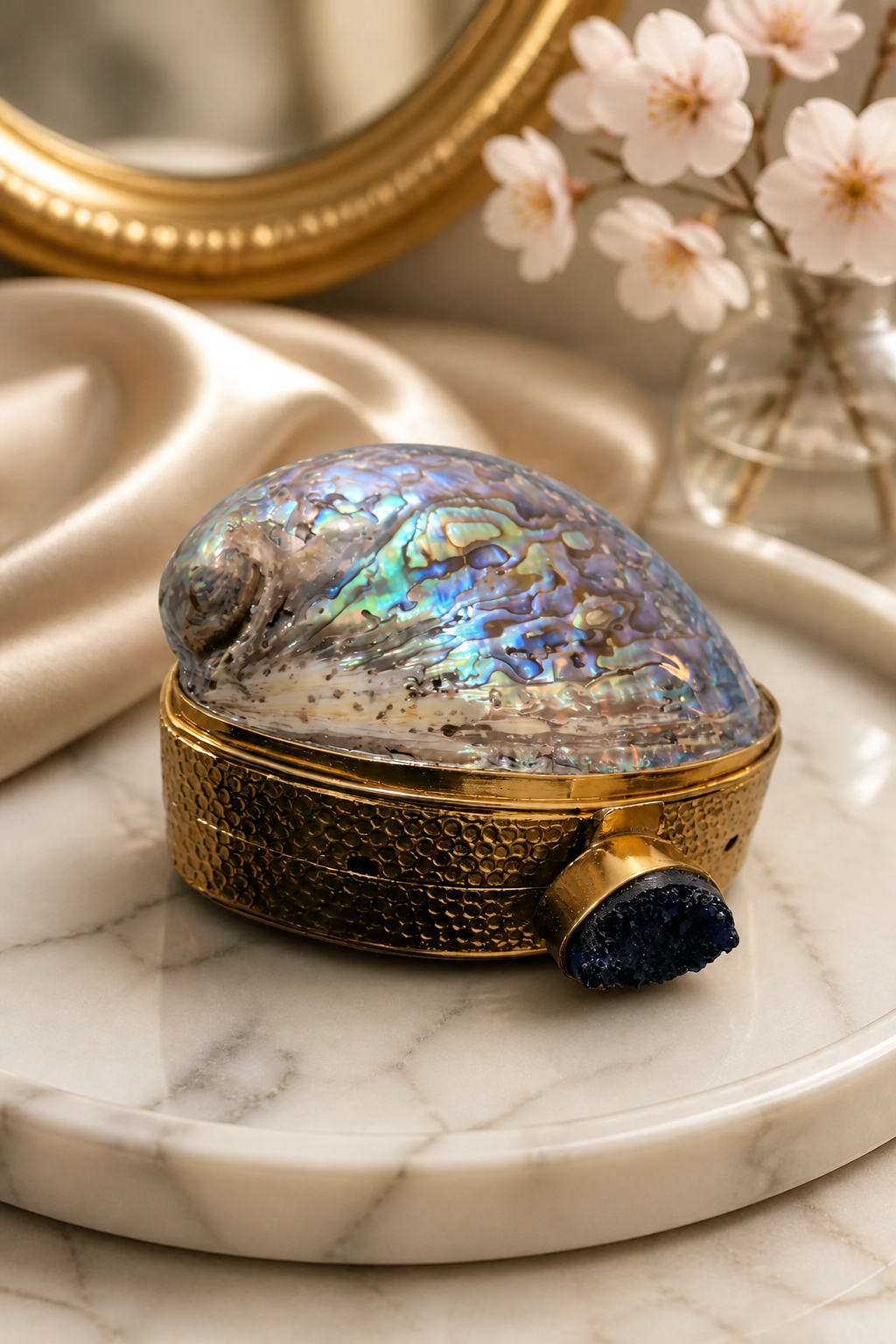 MINI ABALONE CLUTCH – Green