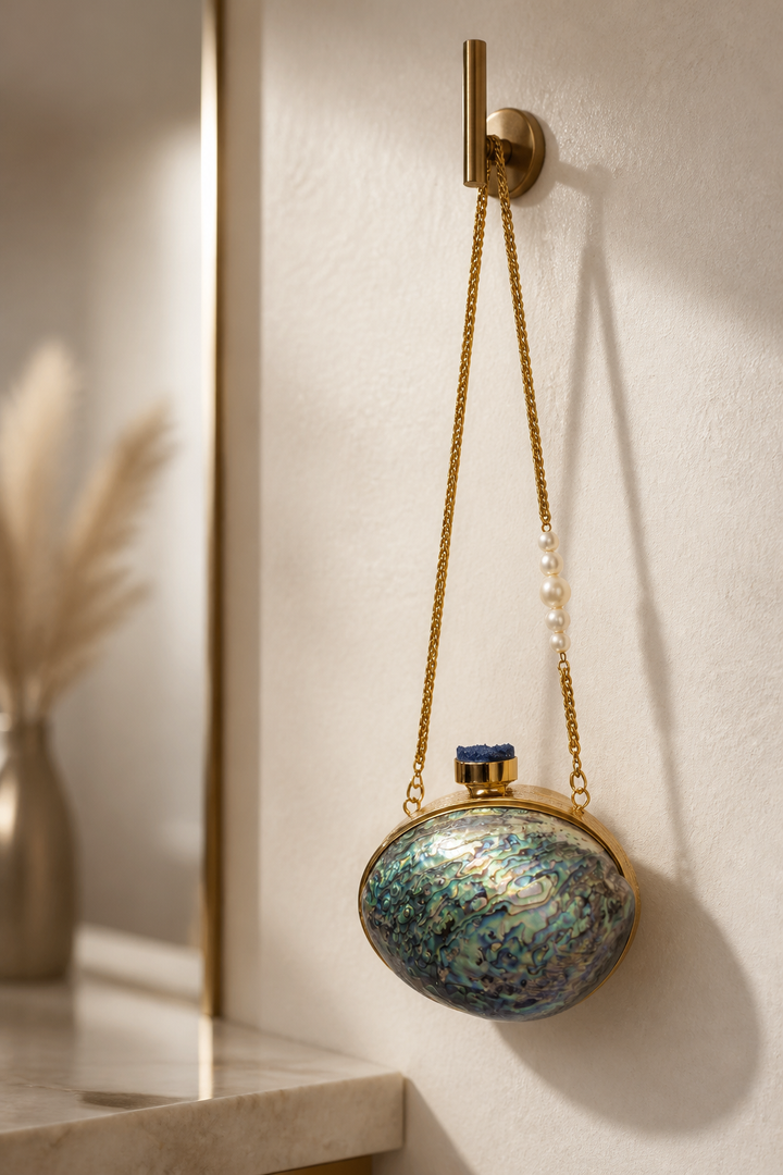 MINI ABALONE CLUTCH – Green