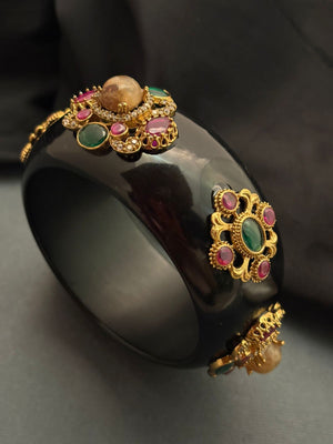 Black Resin Designer Bracelet
