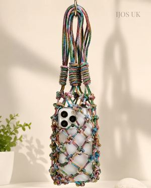 Boho Beaded Wristlet