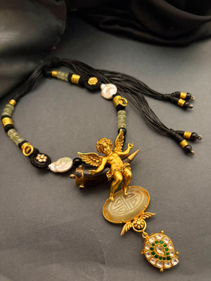 Cherub Motif Unique Pendant