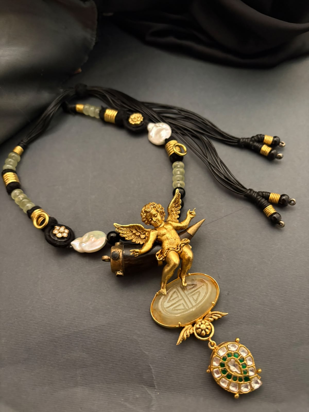 Cherub Motif Unique Pendant