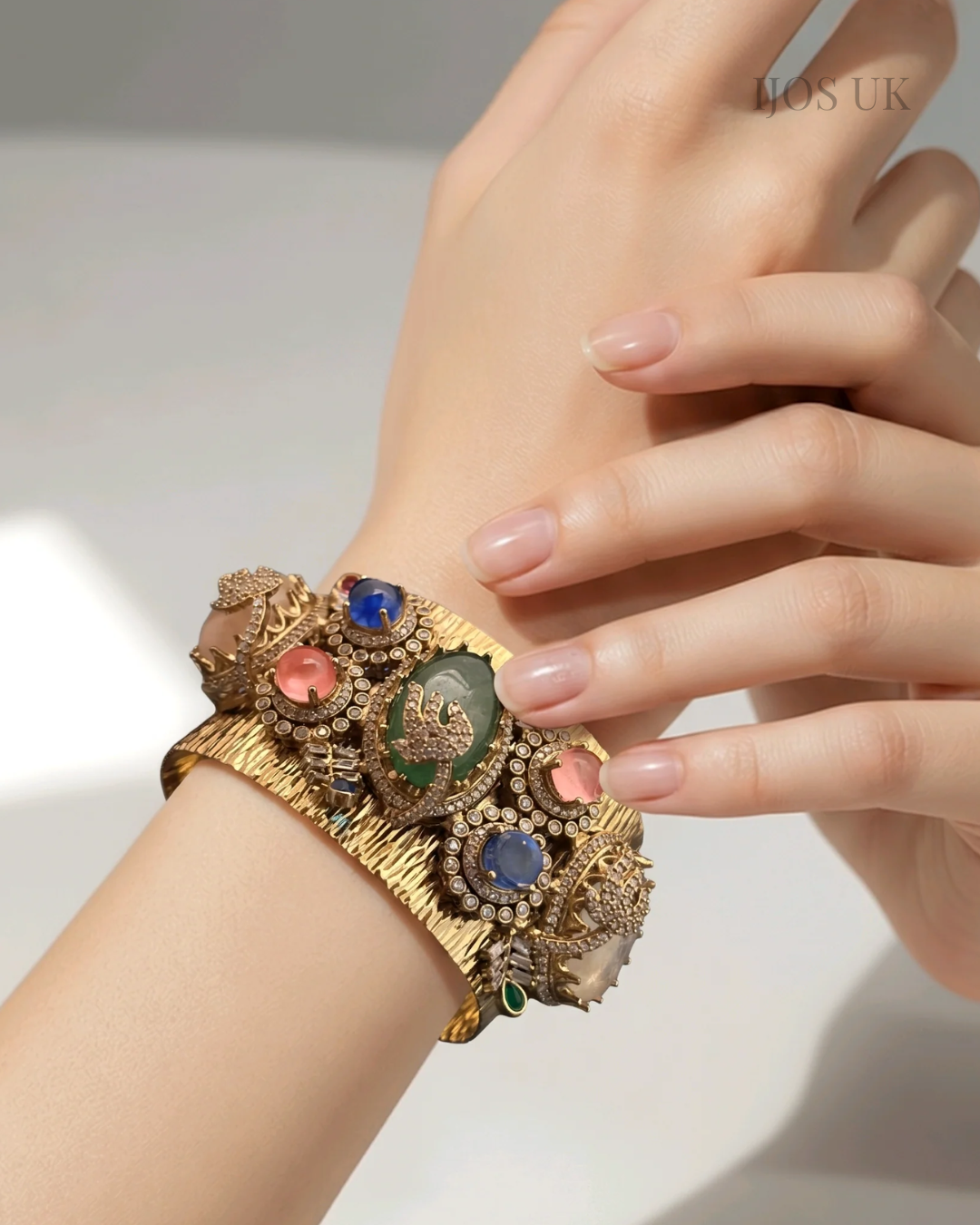 Designer Fusion Stone Bracelet