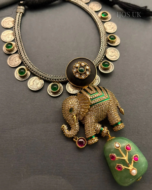 Elephant Motif Necklace