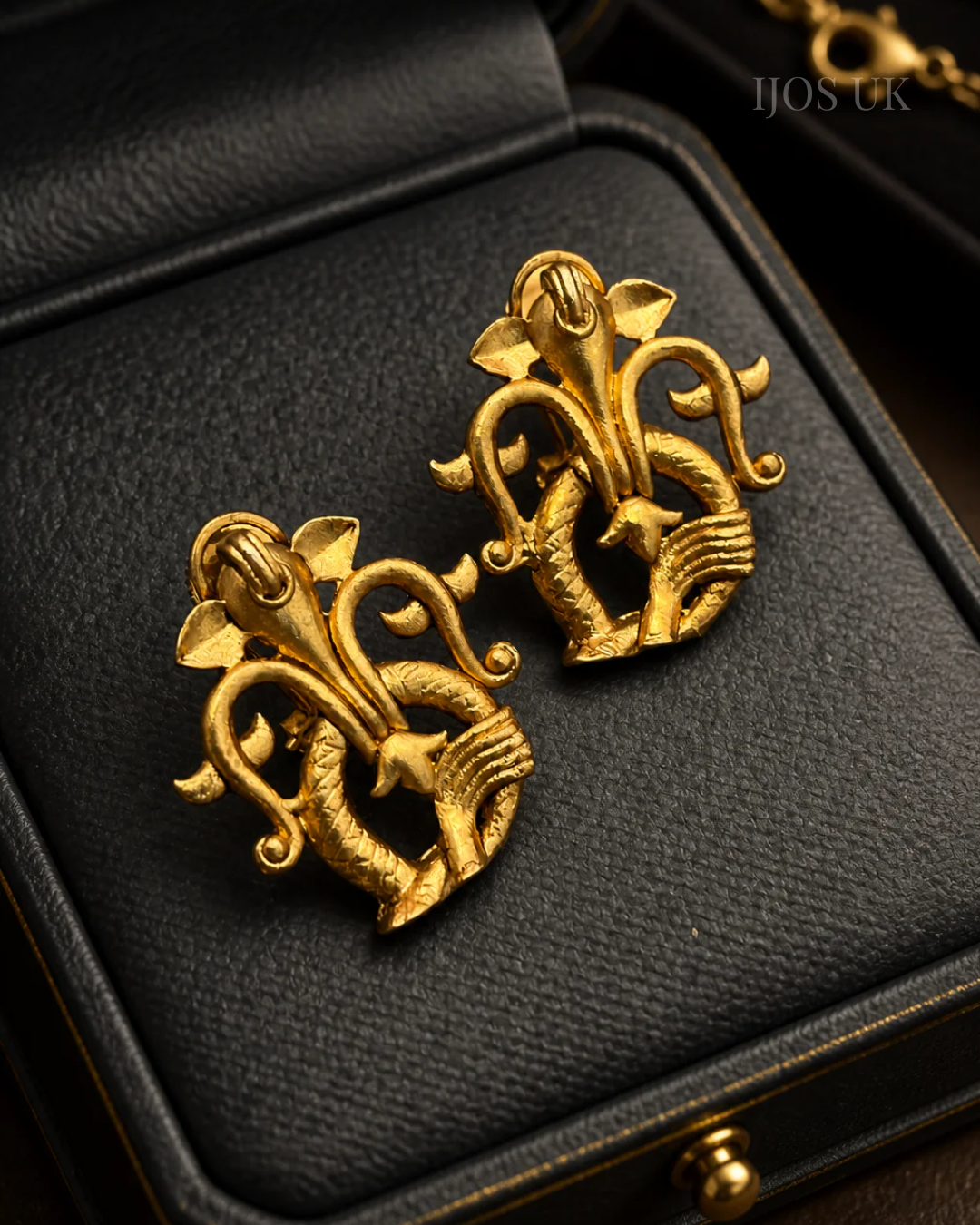 Ganesha Motif Earring