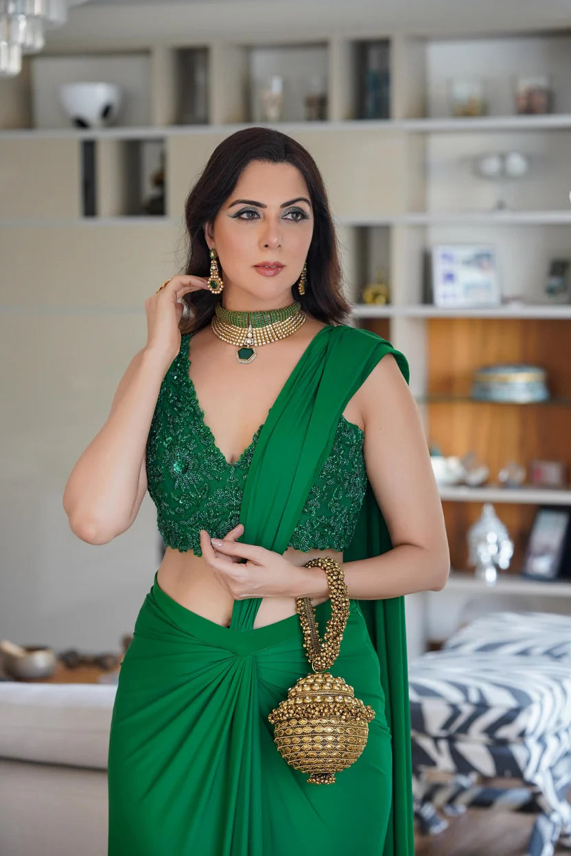 Golden Ghungroo Bag