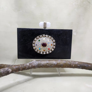 Meenakari Marvel Clutch