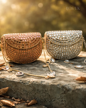 Mini Mirror Charm Sling Bag