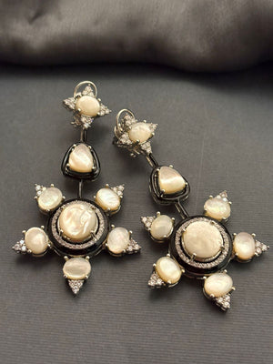 Mother-of-Pearl Dangler Earrings