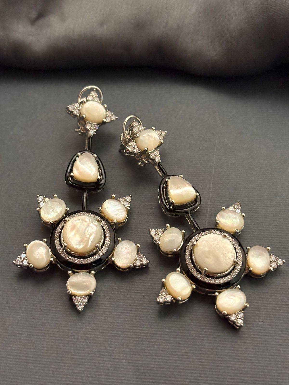 Mother-of-Pearl Dangler Earrings