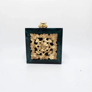 Square Jarokha Clutch