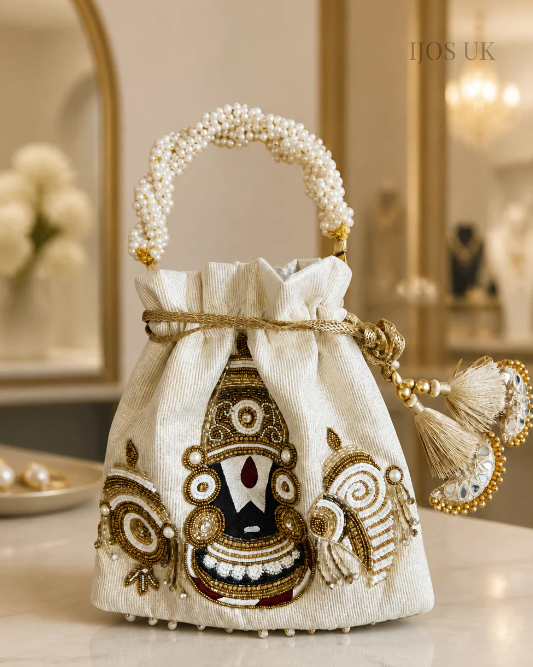 Tirupati Embroidered Potli
