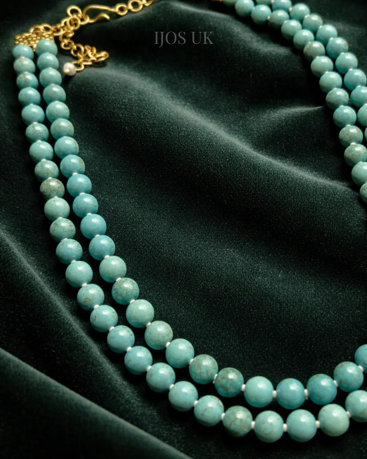 Turquoise Beads Necklace