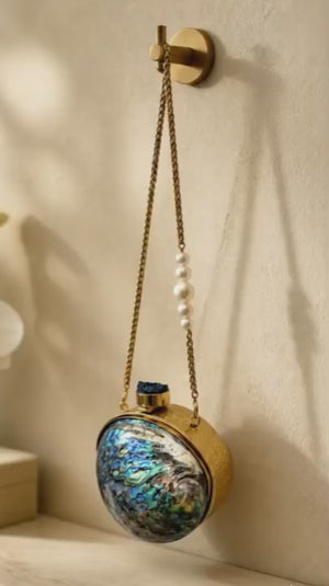 MINI ABALONE CLUTCH – Green