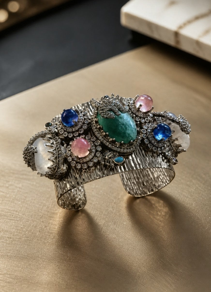 Designer Fusion Stone Bracelet